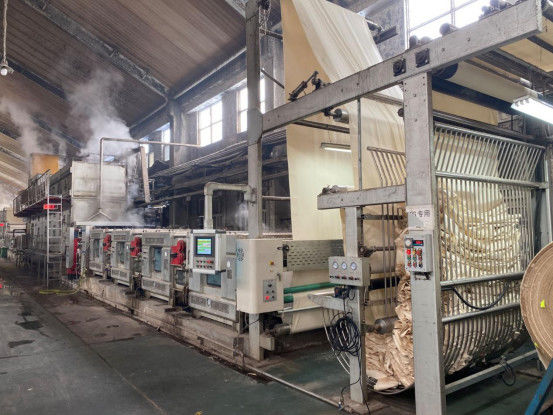 Zhengzhou Longjin Textile Co., Ltd. linha de produção do fabricante