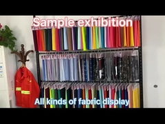 Exibição de amostras penduradas